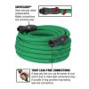 Colors Garden Hose 5/8" 50' 3/4" - 11 1/2 GHT Forest Green