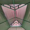 13x10 Outdoor Patio Gazebo Canopy Tent With Ventilated Double Roof And Mosquito net(Detachable Mesh Screen On All Sides),Suitable for Lawn, Garden